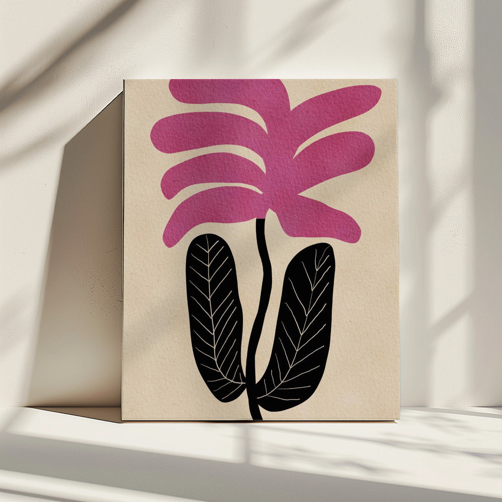 Pink floral flower | Canvas