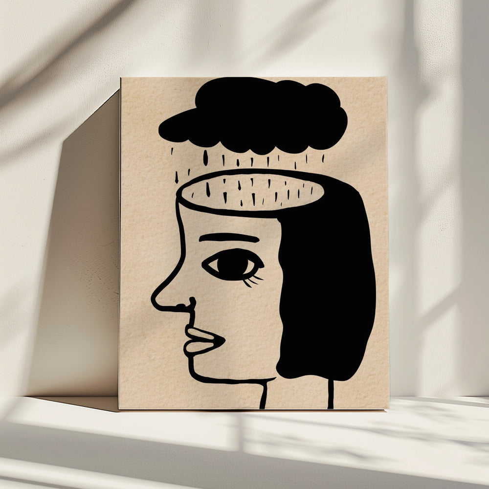 Clean Brain, all washed away. | Canvas