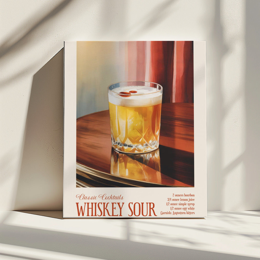 Classic Cocktails - Whiskey Sour | Canvas