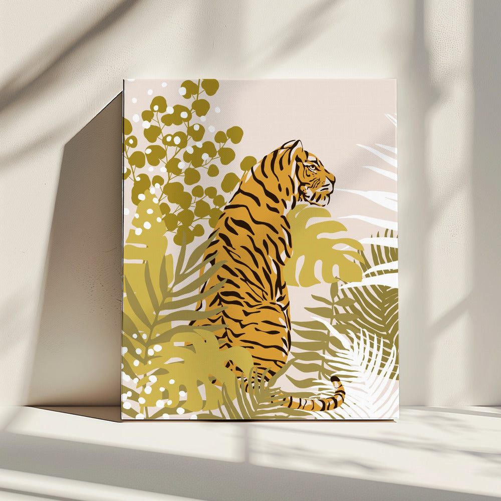 Tiger By Cats and Dotz 30 X 42 Inches | Canvas