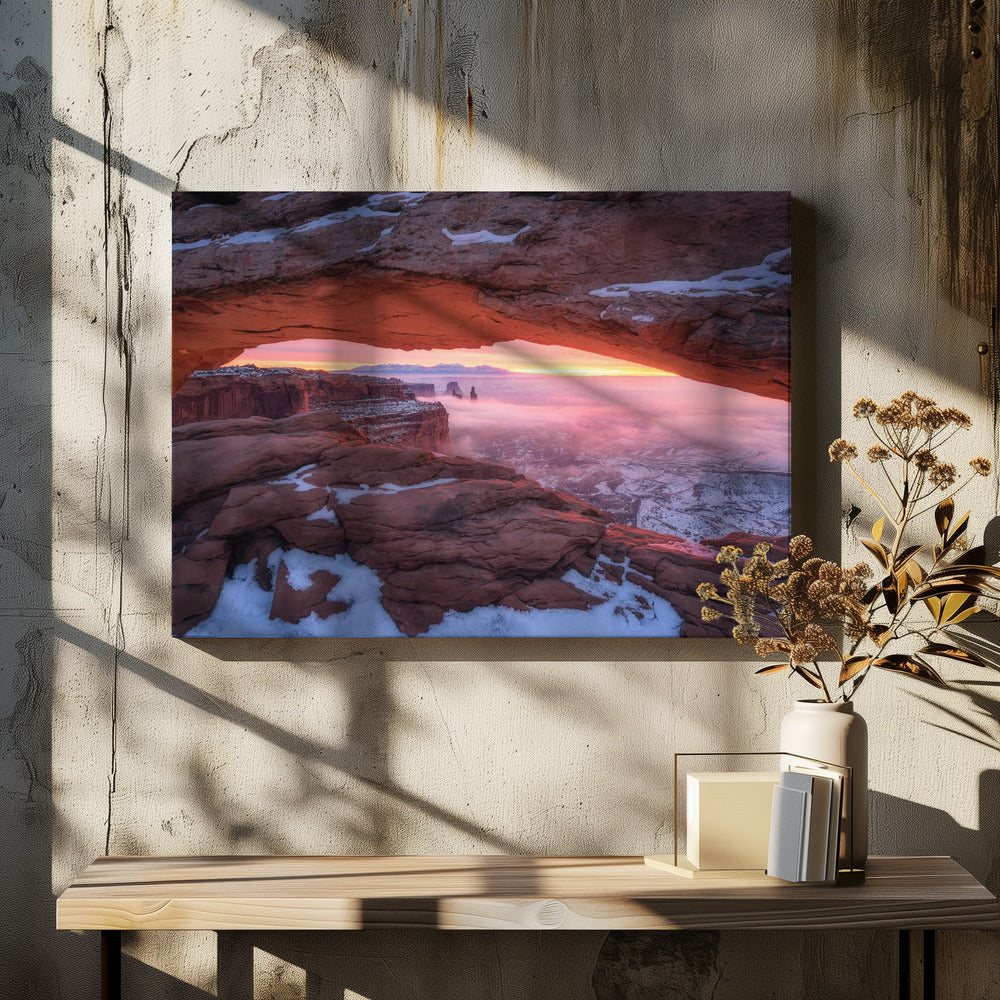 The Moment right before Sunrise | Canvas