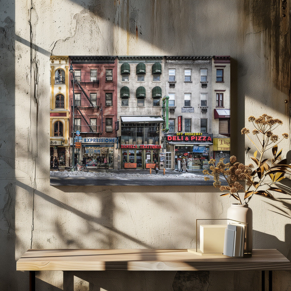 A cold day in NY | Canvas