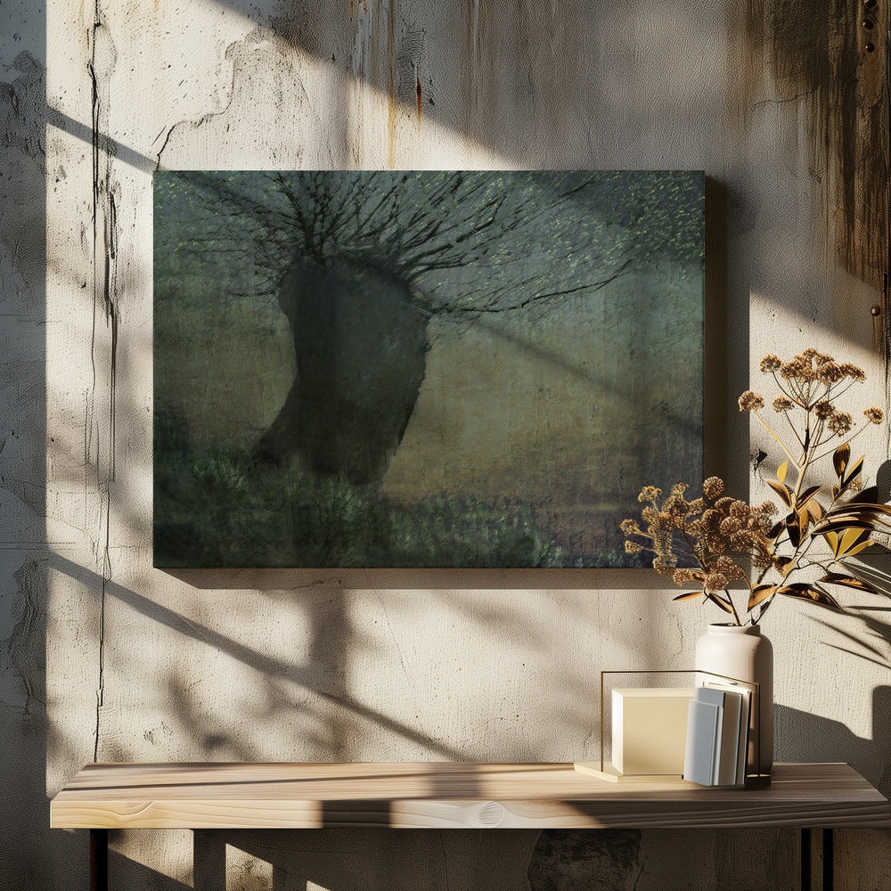 Willow on the waterfront | Canvas