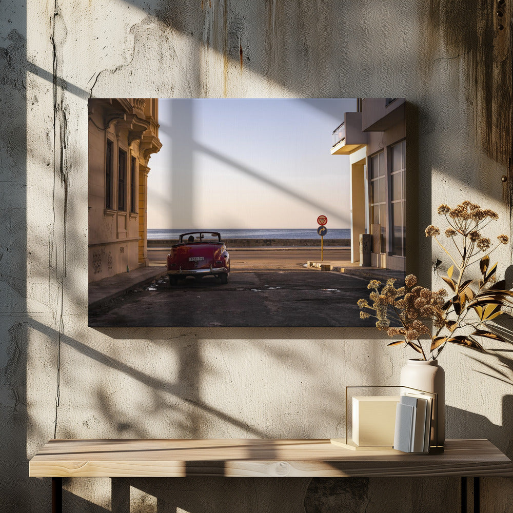 Watching the sun set - Havana | Canvas
