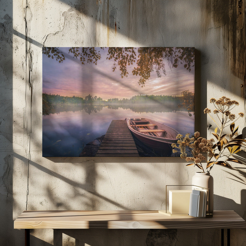 Colorful lake | Canvas