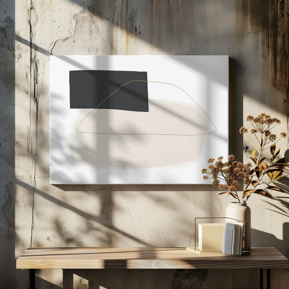 Geometric Shapes and Muted Tones | Canvas