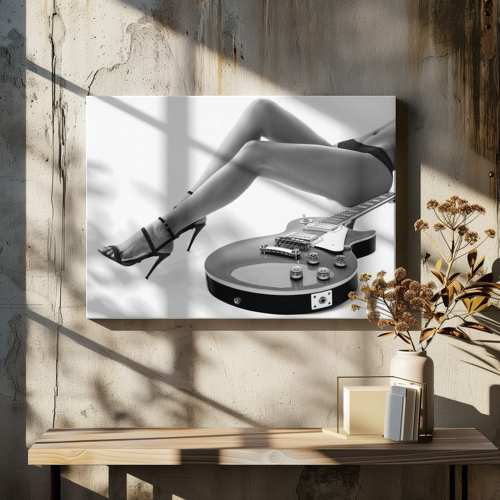 Leggy Les Paul | Canvas