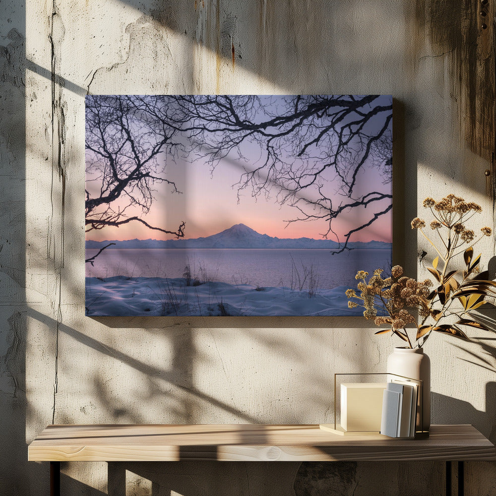 Alaskan Volcanoe | Canvas