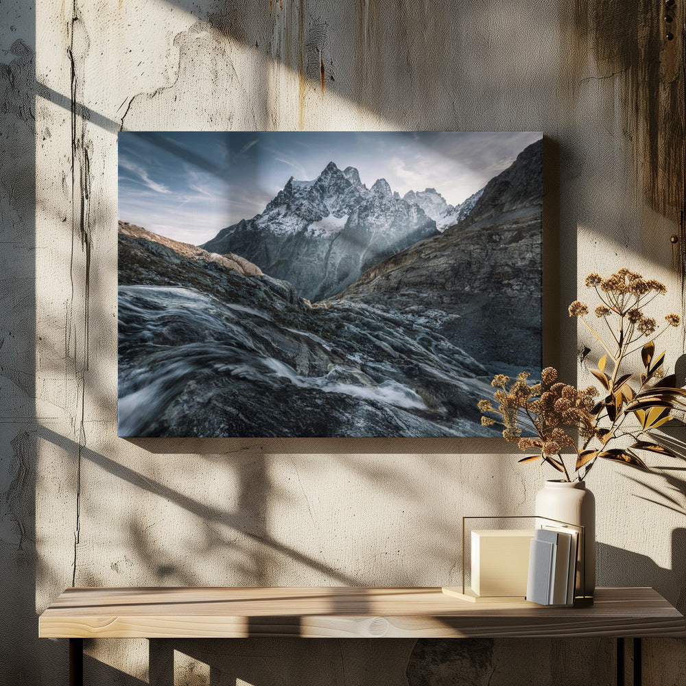 Monochrome Mountain | Canvas