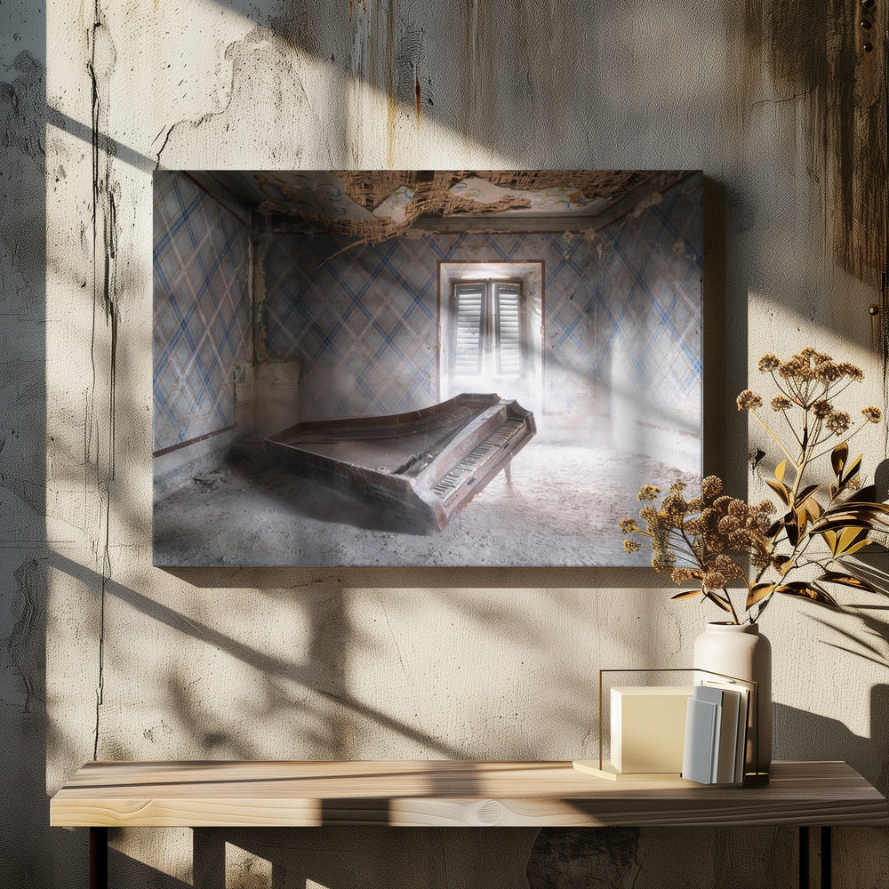 Broken Piano | Canvas