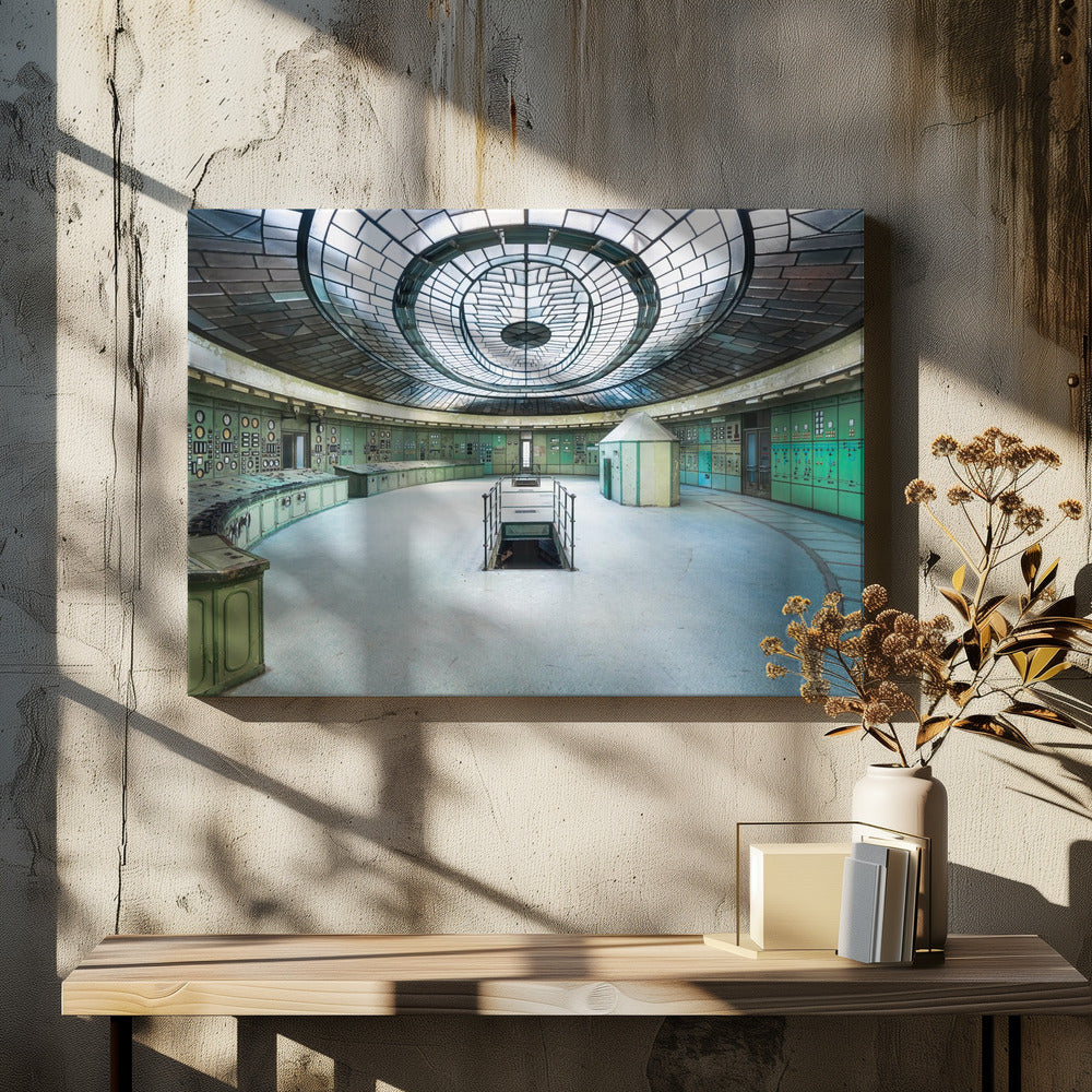Abandoned Art Deco Control Room | Canvas