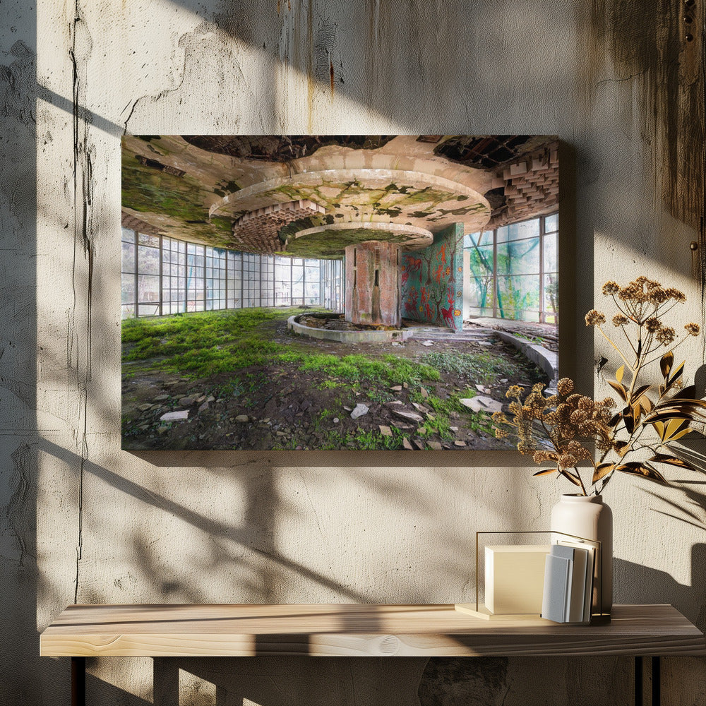 The Bar in Decay | Canvas