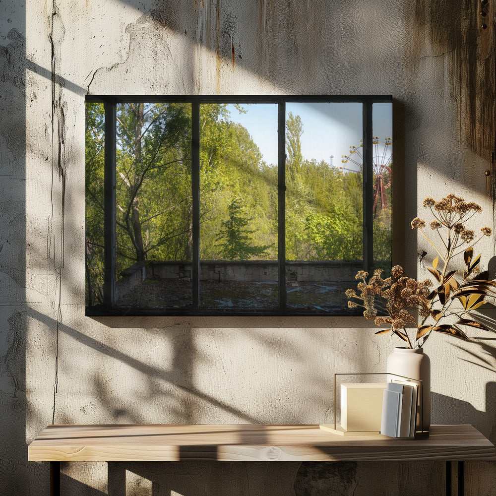 Ferris Wheel in Pripyat Chernobyl | Canvas