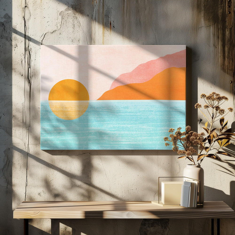 Island Sunset | Canvas