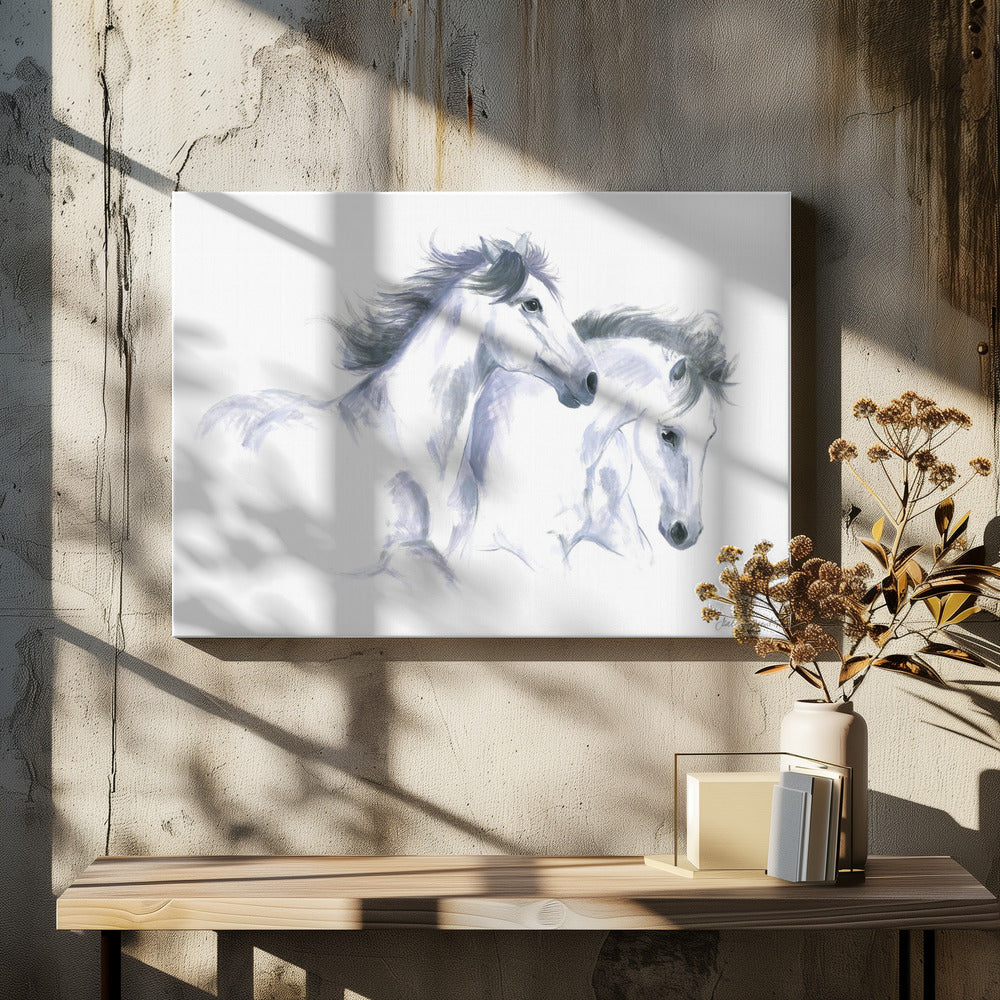 Two Horses | Canvas