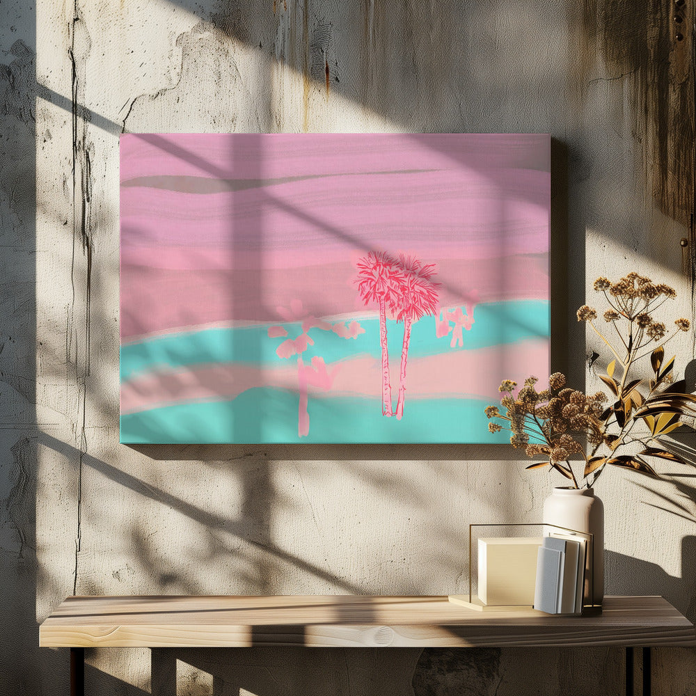 Beach Sundown In Sicily | Canvas