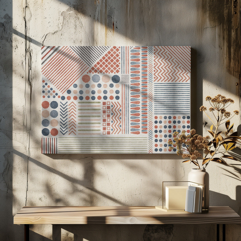 Geometric Harmony | Canvas