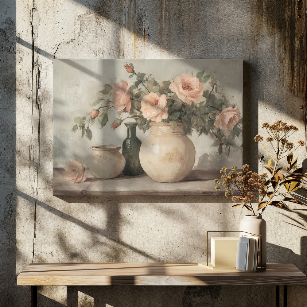 Flower in Vase Painting | Canvas