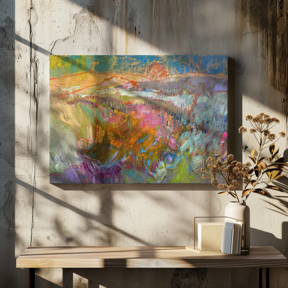 Vivid Mountain Landscape | Canvas