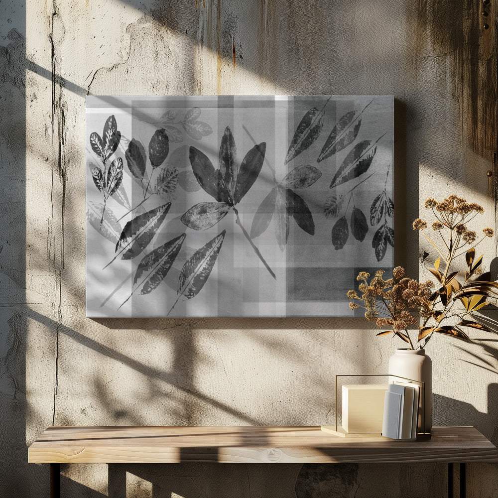 Abstract Botanicals in Neutral Tones | Canvas