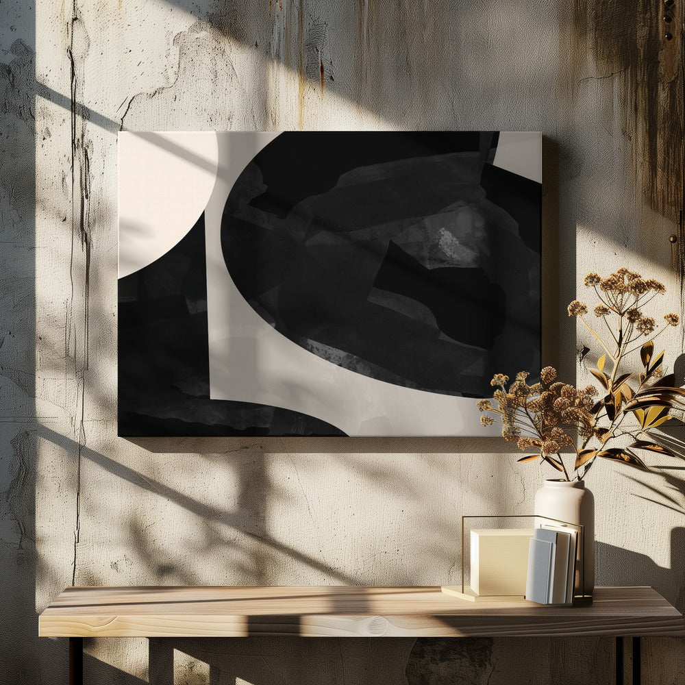 Geometric Shapes And Neutral Tones | Canvas