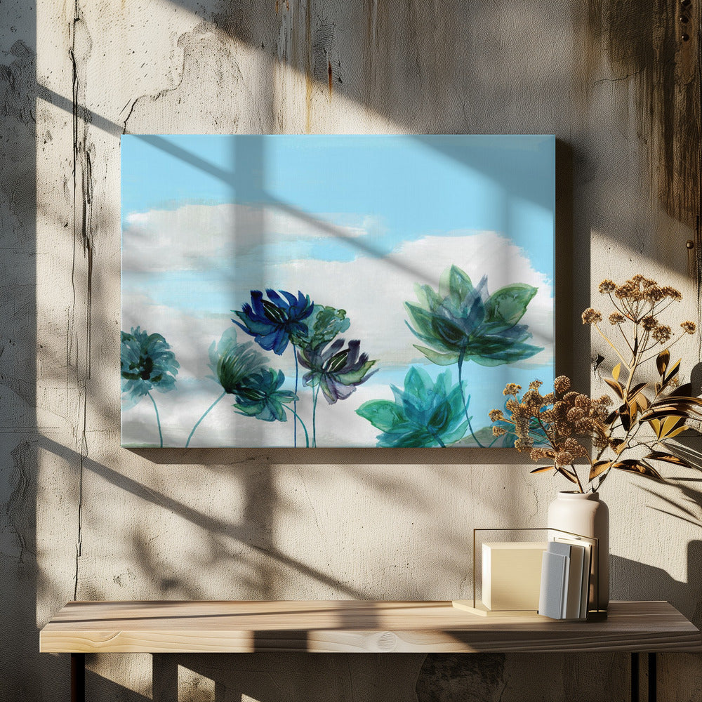 Azure Bloom Horizon | Canvas