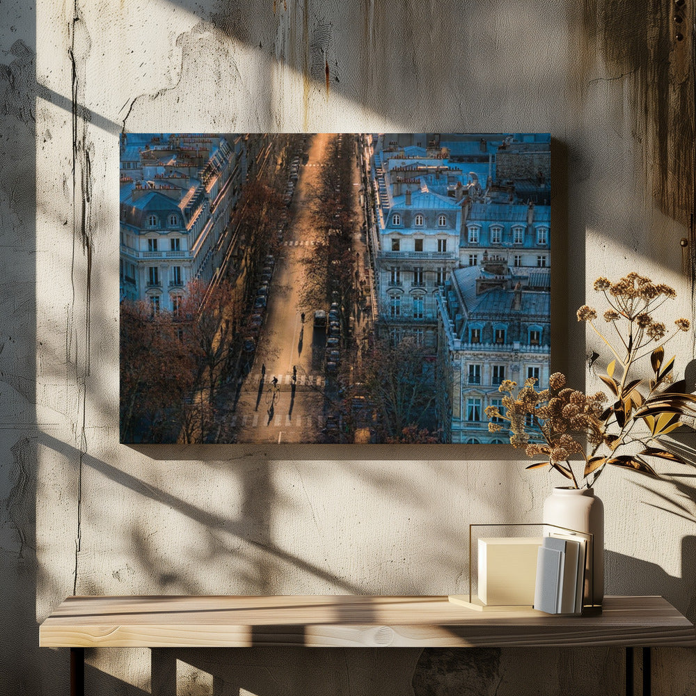 2 cyclists + 2 pedestrians | Canvas