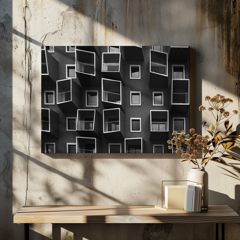 Living in Boxes | Canvas