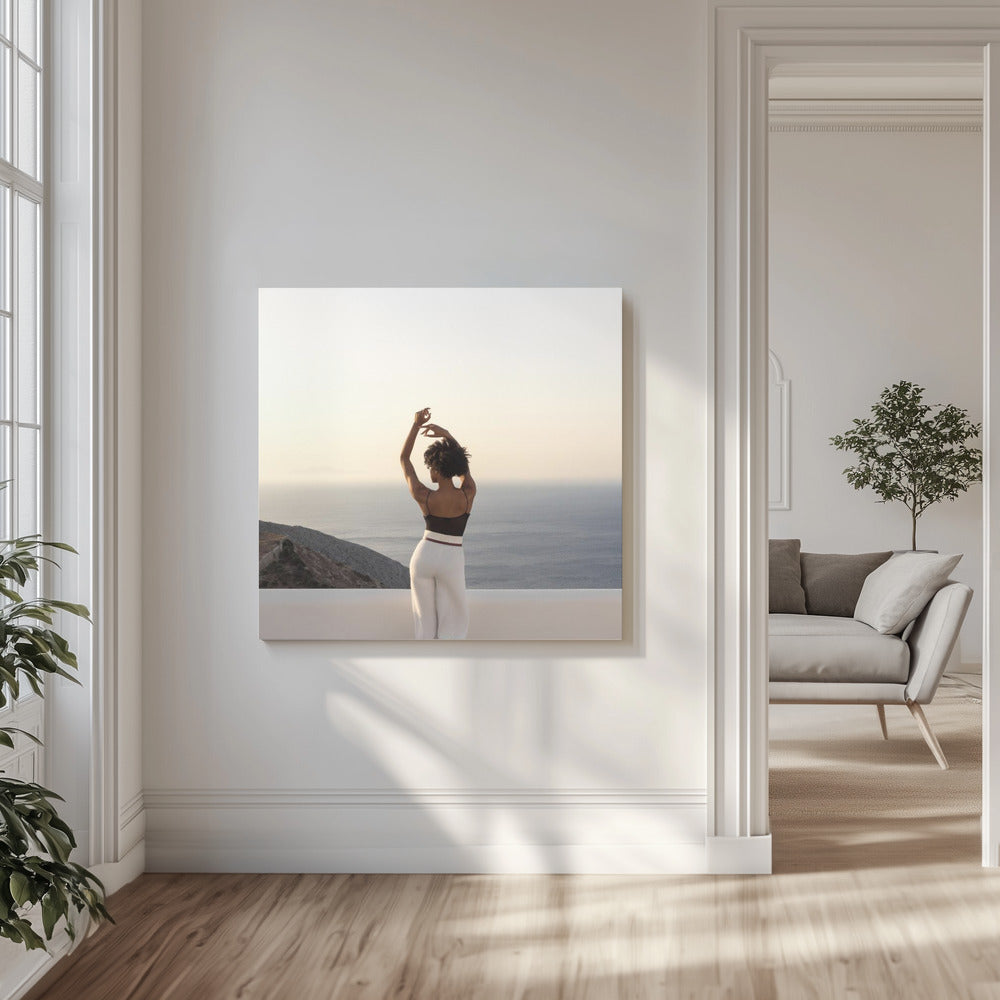 Posing By The Sea | Canvas