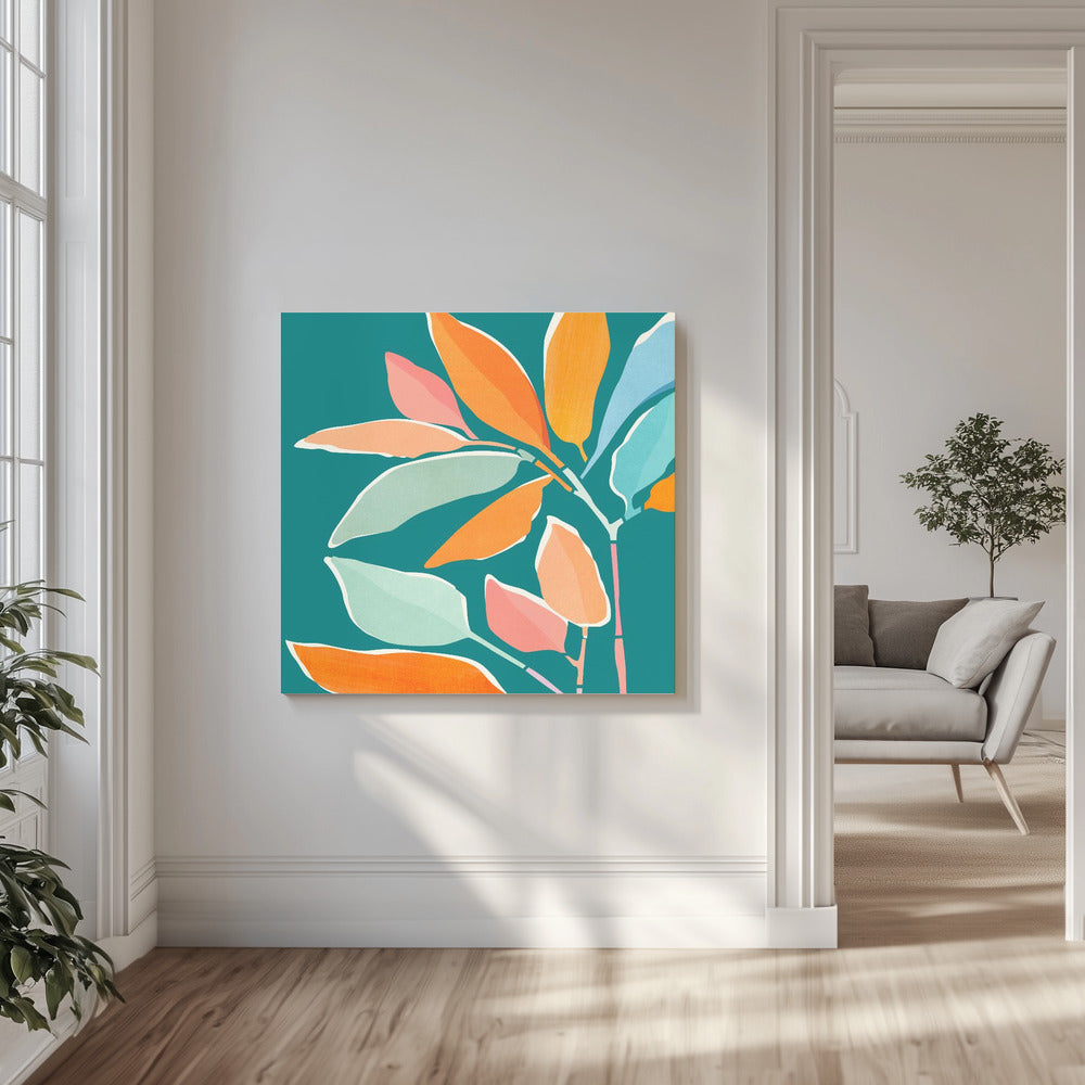 Magical Rainbow Forest | Canvas