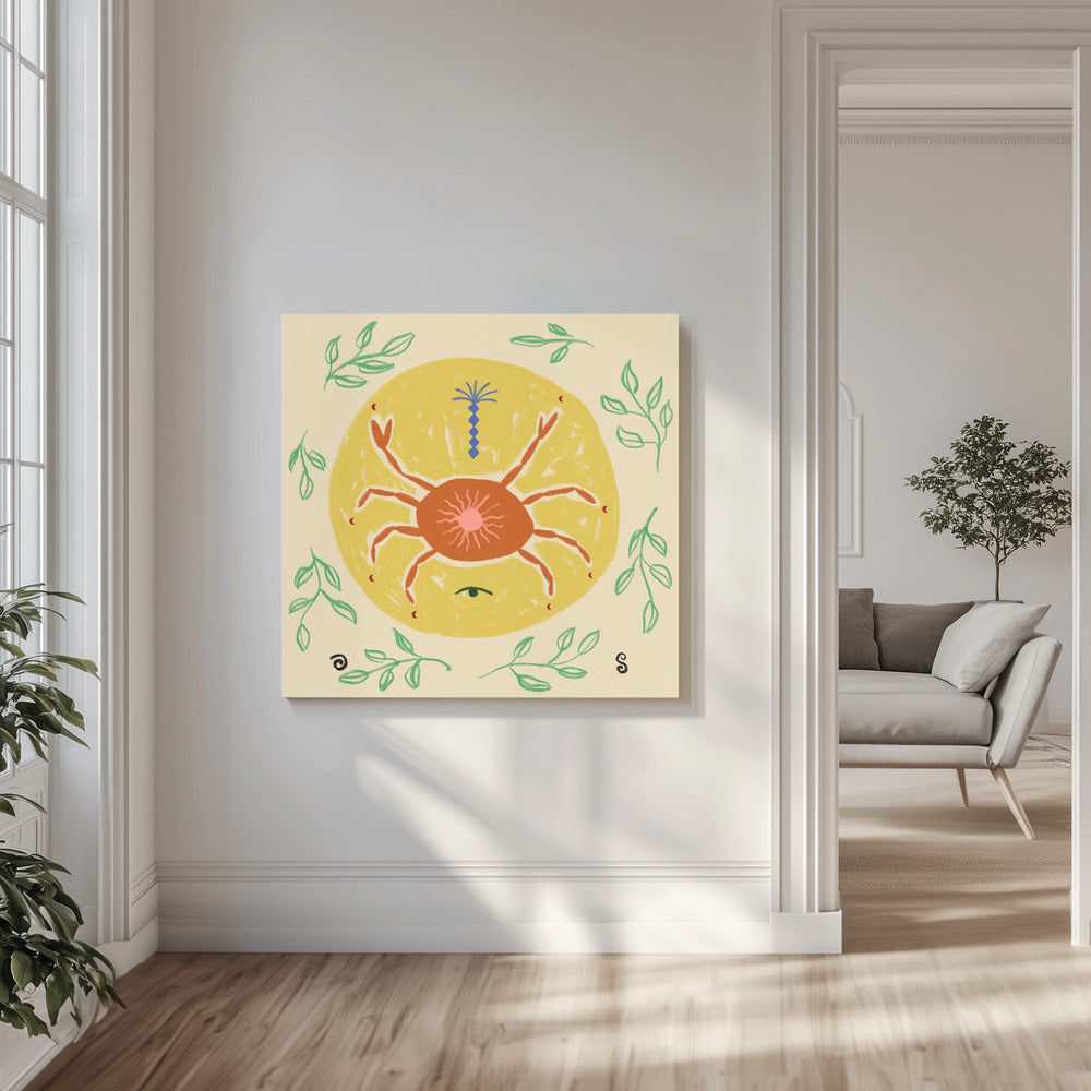 Celestial Crab Dance | Canvas