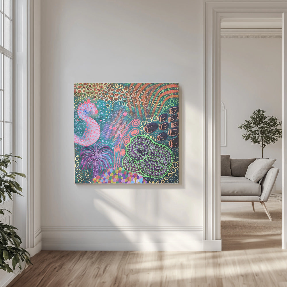 Seahorse In the Rainforest In the Sea 2 | Canvas