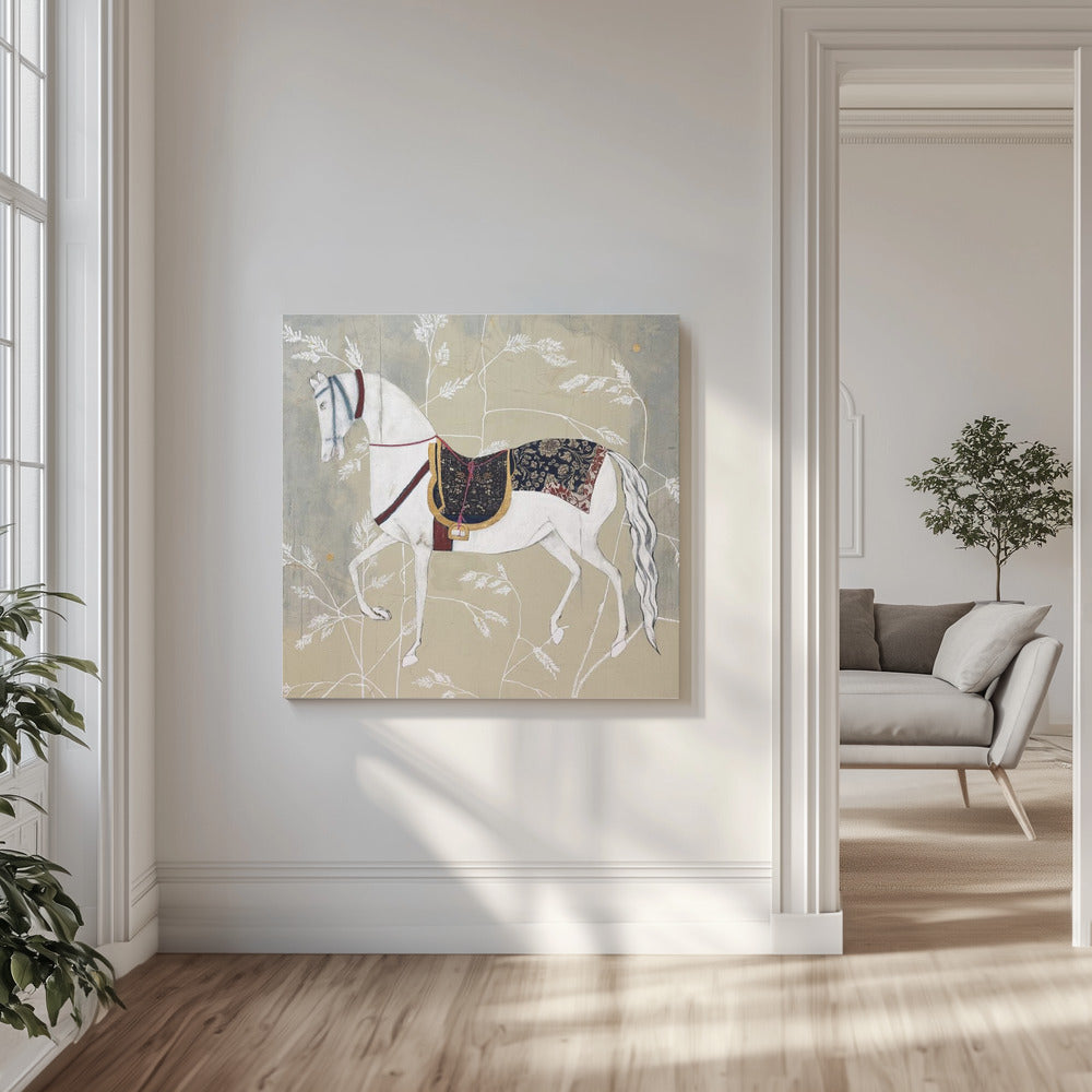 Equestrian Elegance Tapestries of Time Iv | Canvas