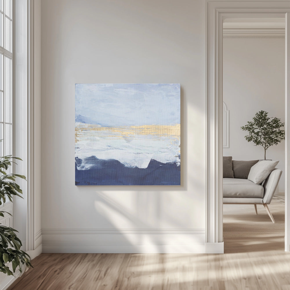 Peaceful Golden Horizon | Canvas