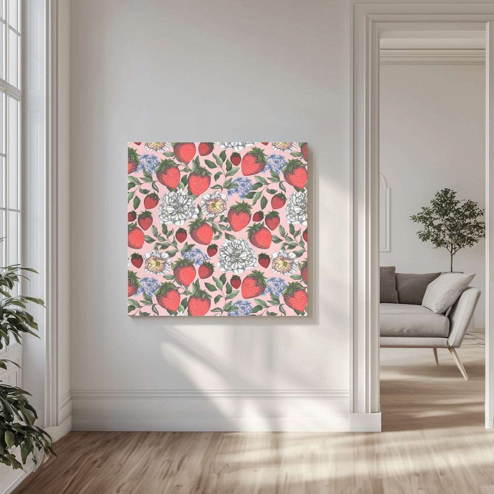 Berry Blossom Canvas | Canvas