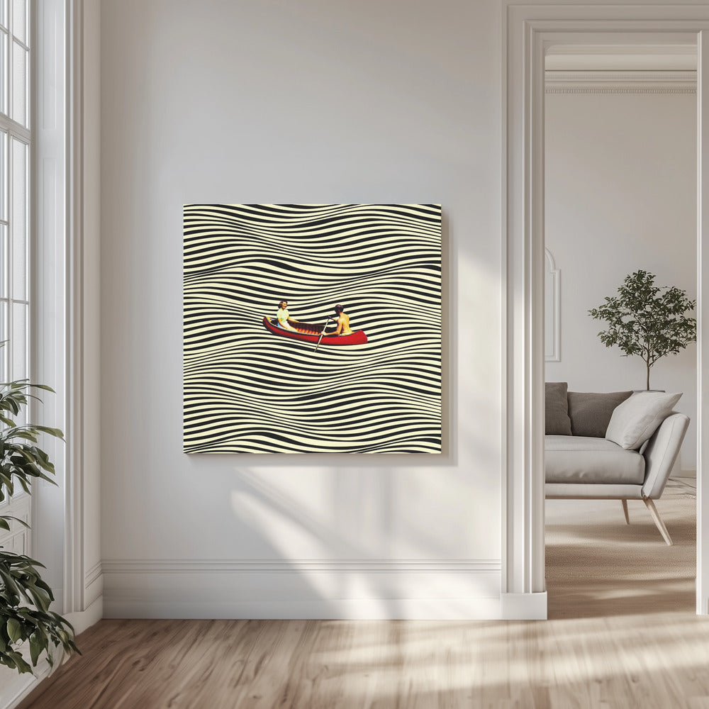 Illusionary Boat Ride | Canvas