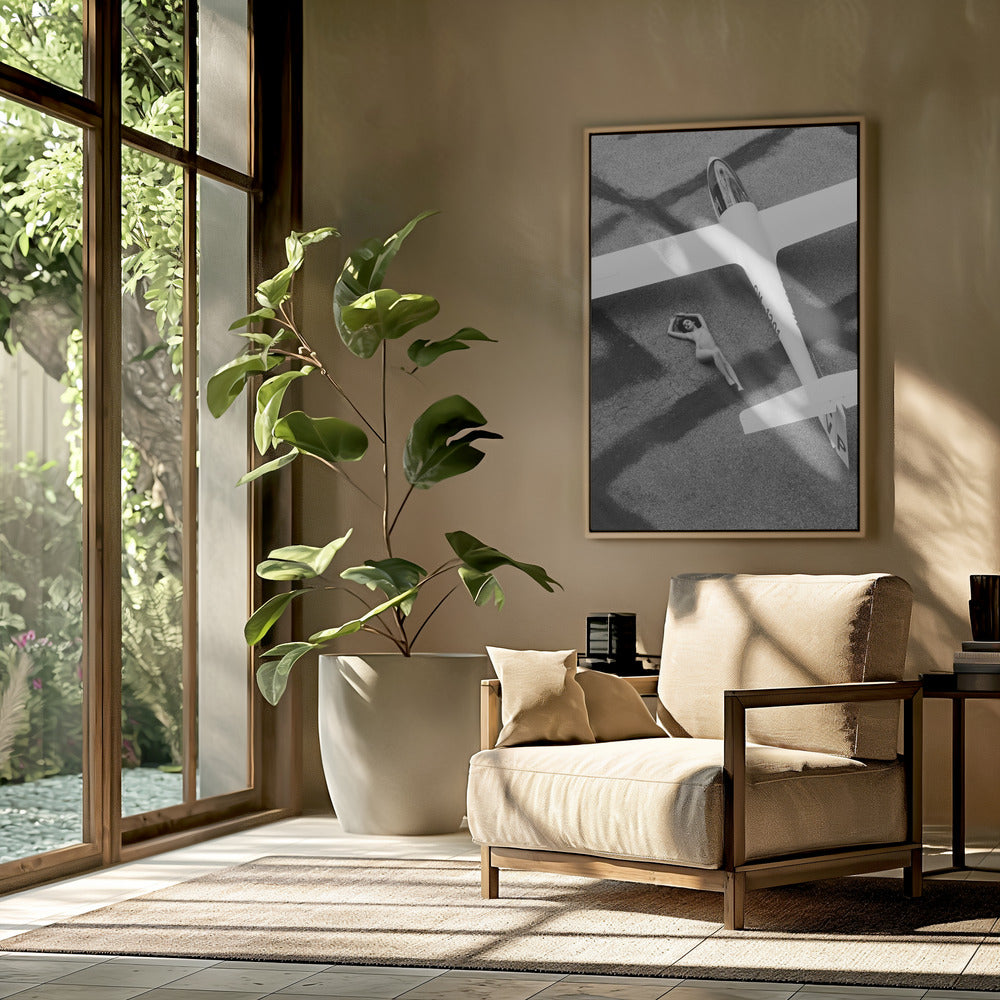 On the airport | Poster