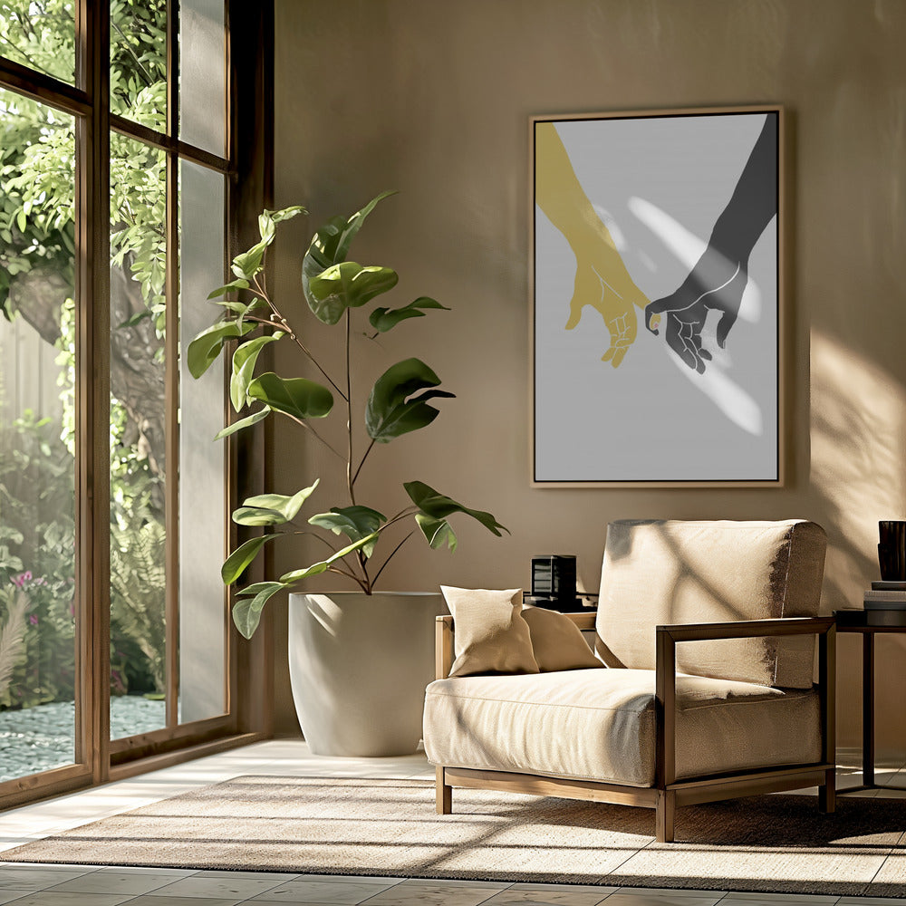 Hands Pinky | Poster