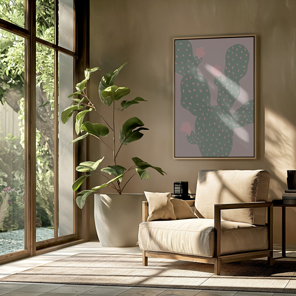 Green Cactus | Poster