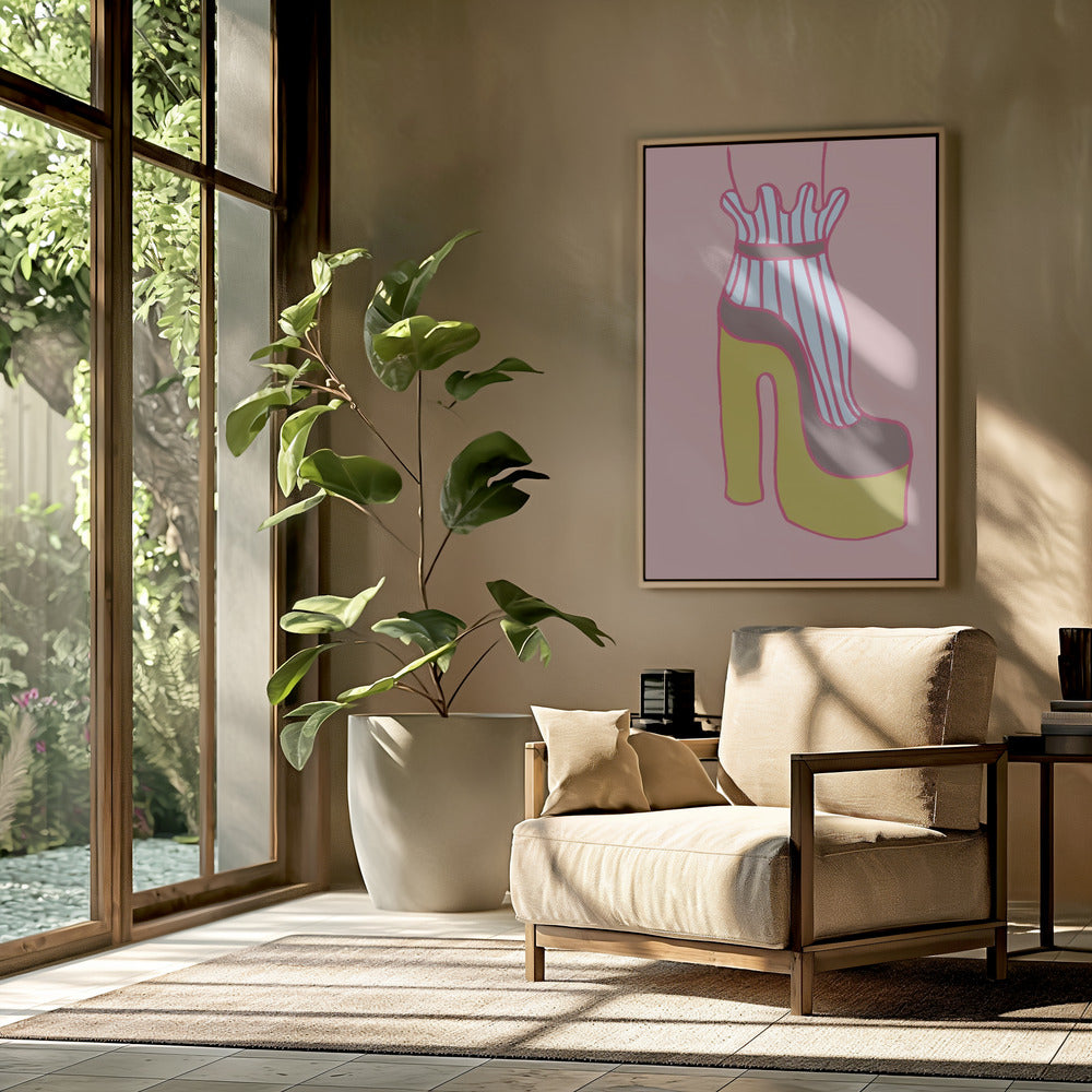 Yellow Heel 02 | Poster