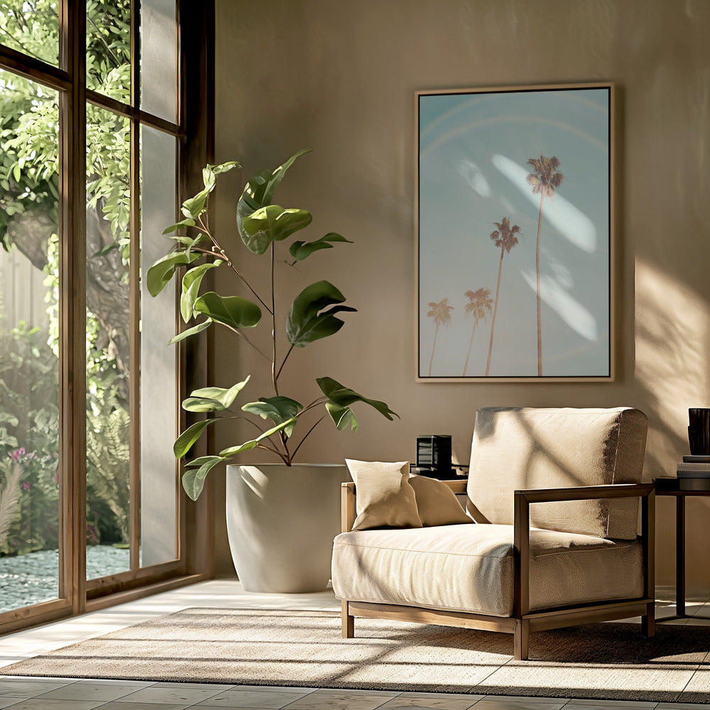 Sunny Cali Palm Tree | Poster