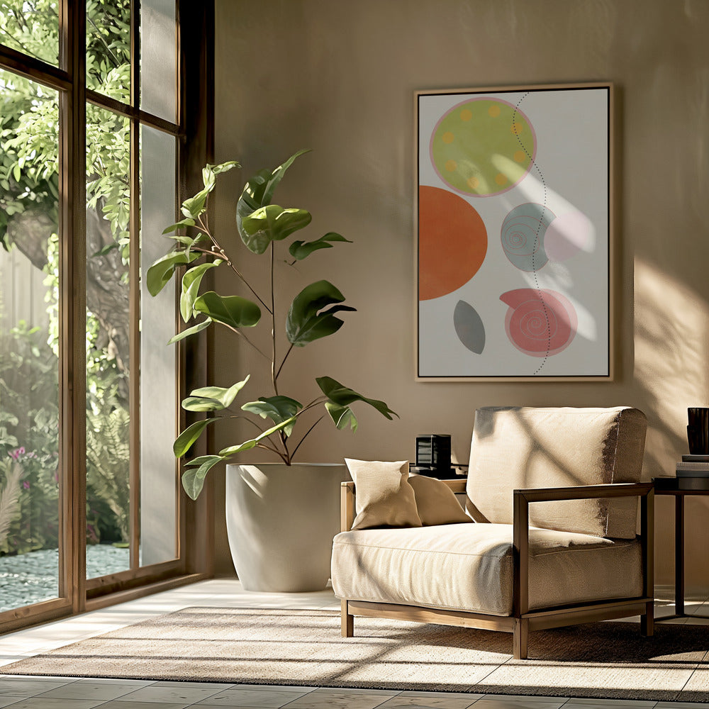 Friendly Colors Hilma 1 | Poster