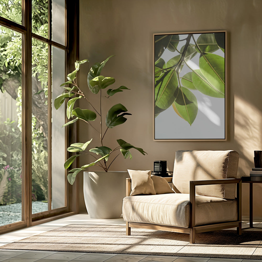 Sunlit Leaves | Poster