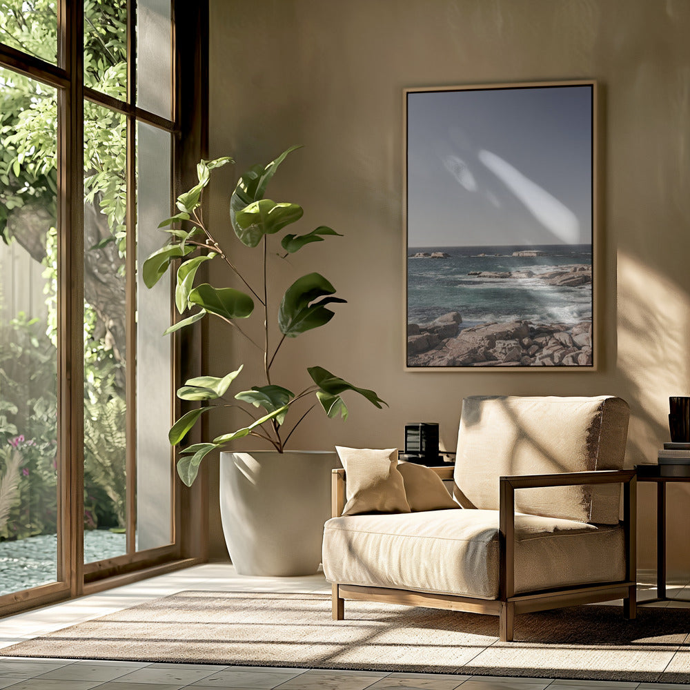 Rocky Coast Serenity | Poster