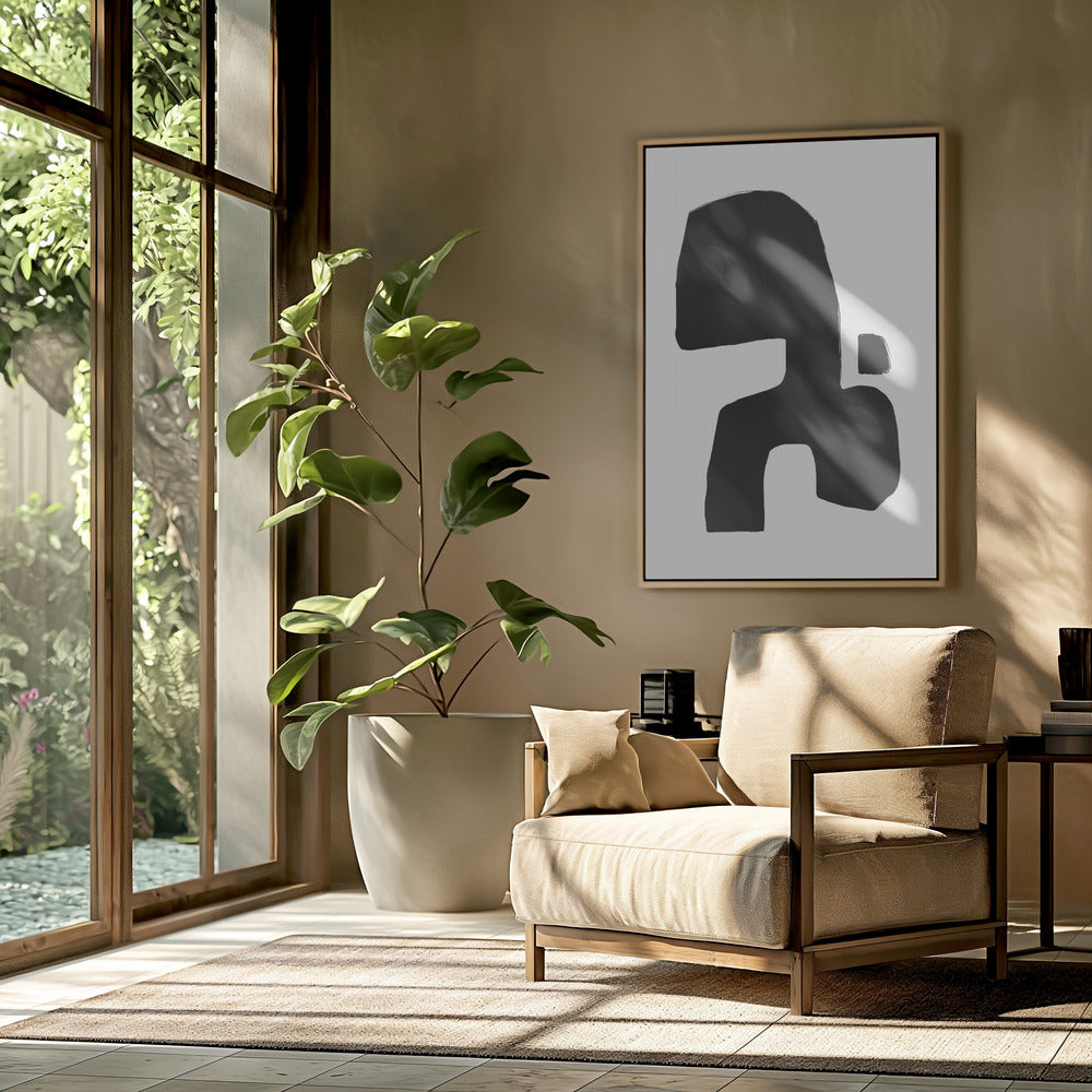 Monochrome Silhouette | Poster