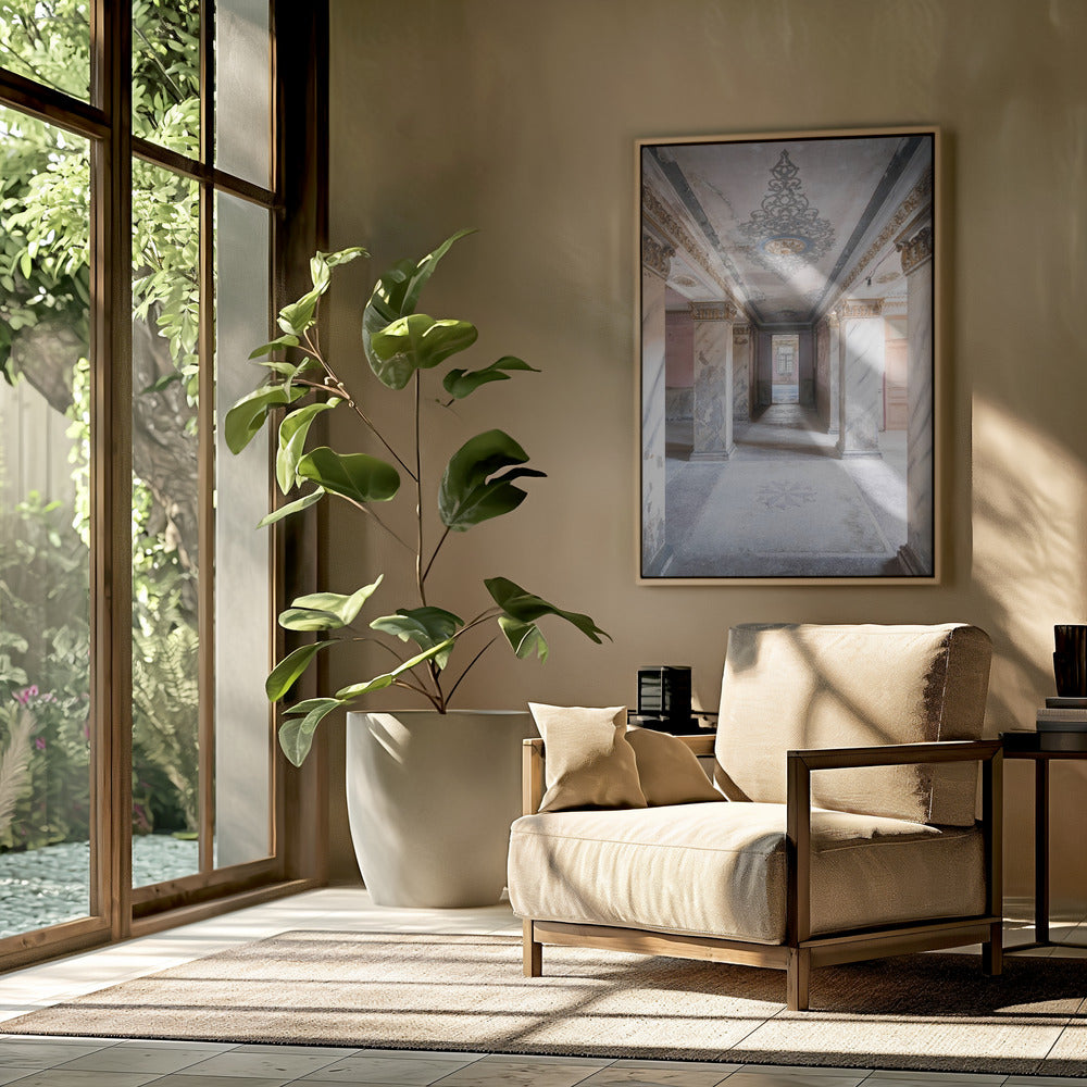 Pastel Hallway | Poster