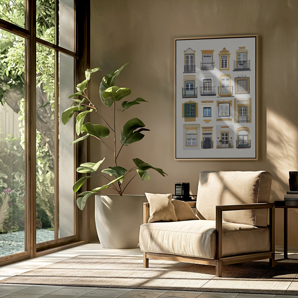 Windows of Lisbon | Poster