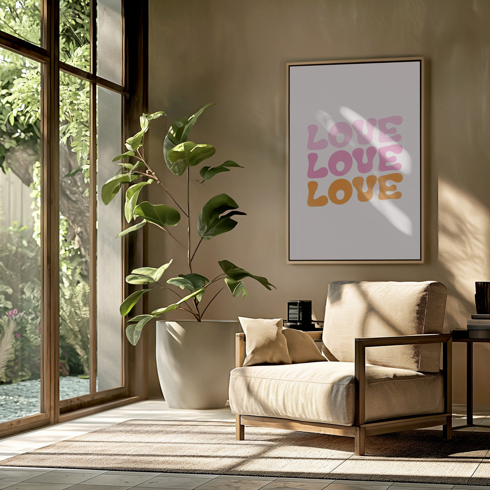 Retro Love | Poster