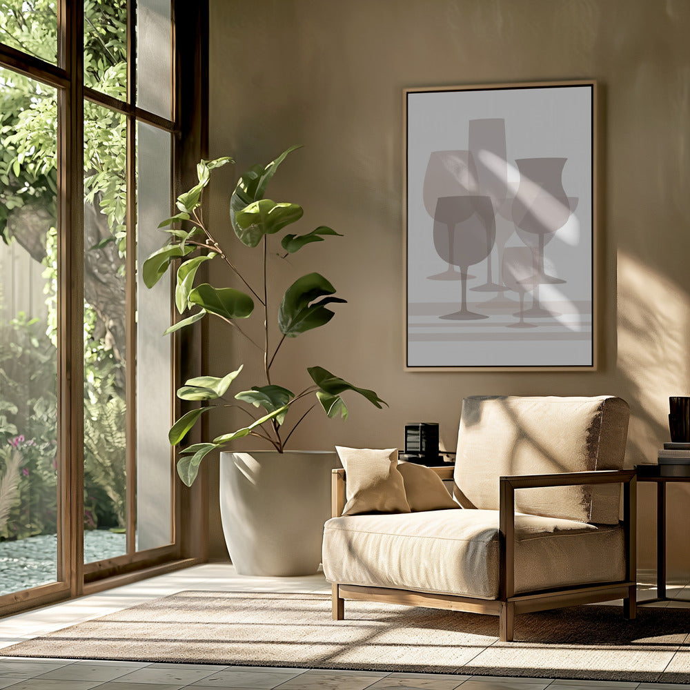 Layered Glass Harmony | Poster
