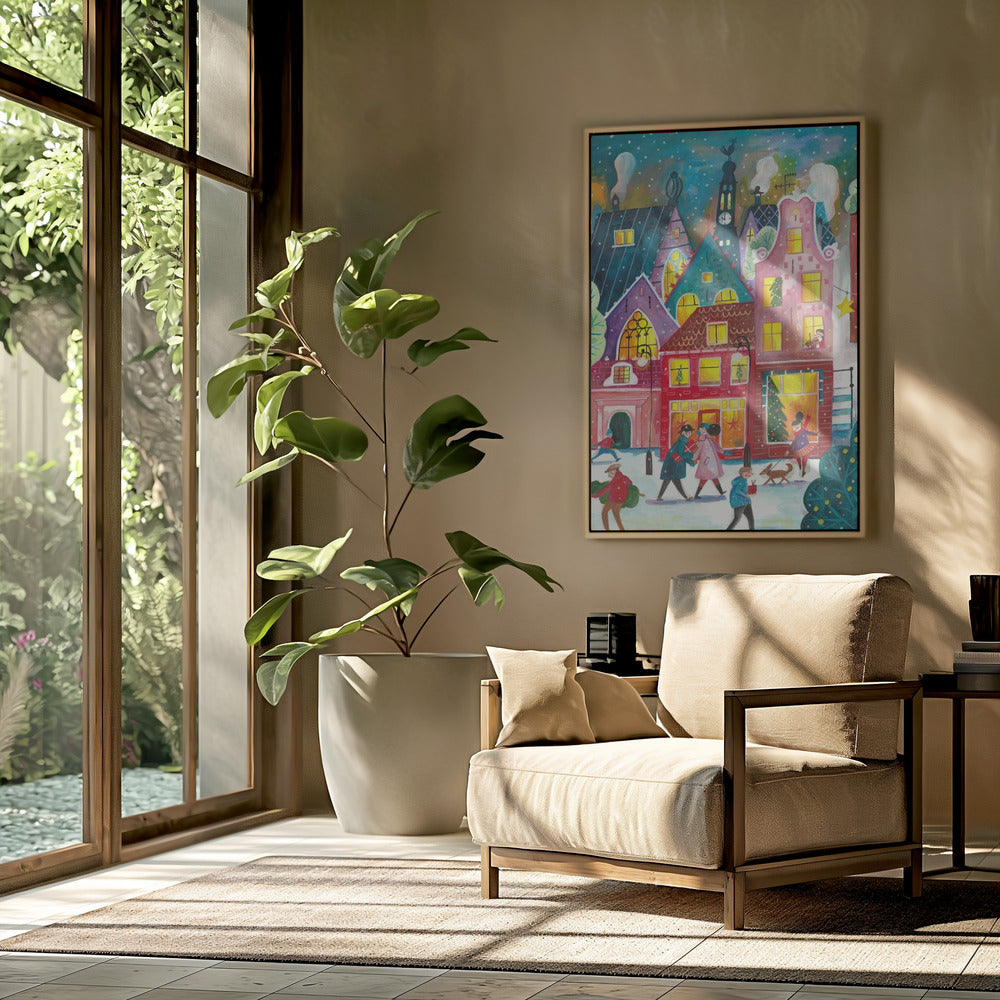 Christmas in Amsterdam | Poster